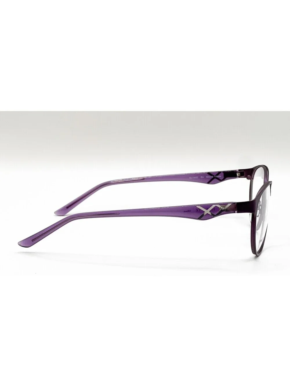 Elle EL13437 PU Purple Cat Eye Authentic Eyeglass Frames 53-15-135